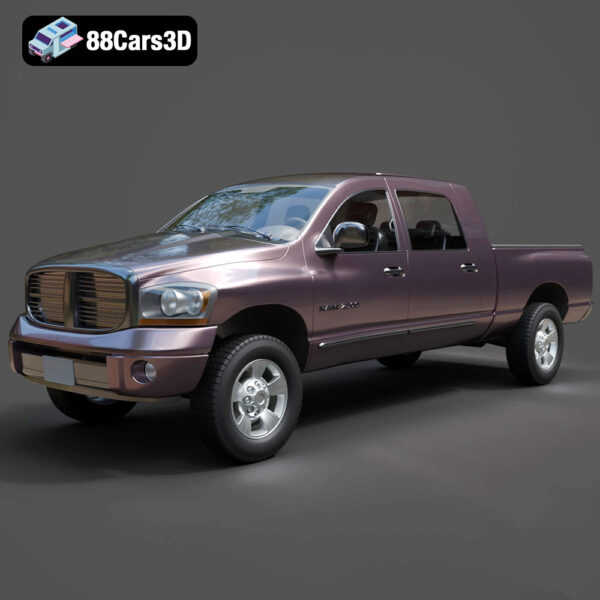 Dodge Ram 2500 Mega Cab 3D Model