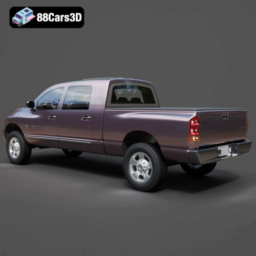 Dodge Ram 2500 Mega Cab 3D Model