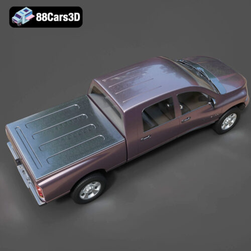 Dodge Ram 2500 Mega Cab 3D Model