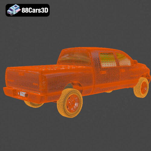 Dodge Ram 2500 Mega Cab 3D Model