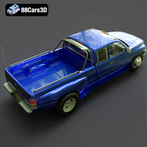 Dodge Ram 3500 Club Cab 3D Model