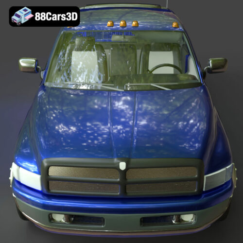 Dodge Ram 3500 Club Cab 3D Model