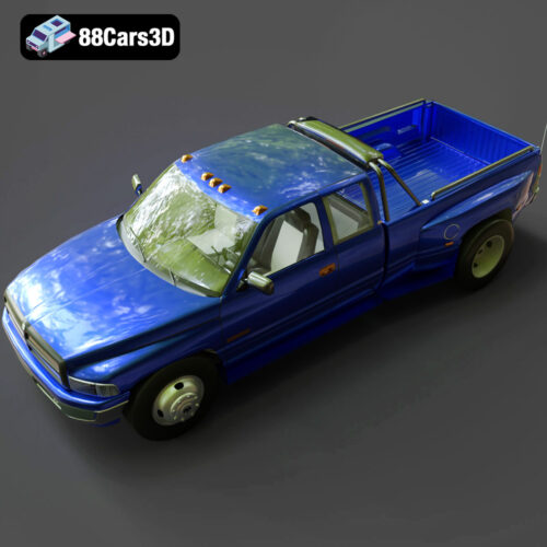 Dodge Ram 3500 Club Cab 3D Model