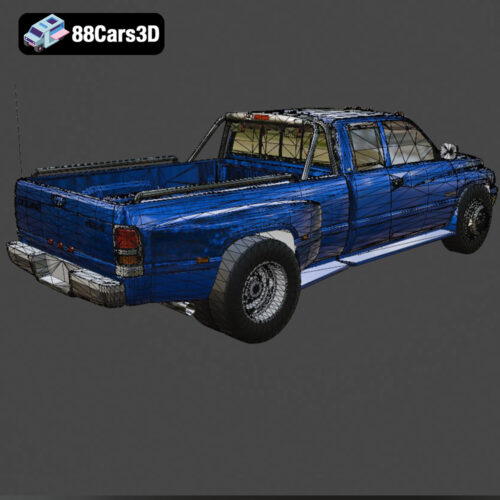 Dodge Ram 3500 Club Cab 3D Model