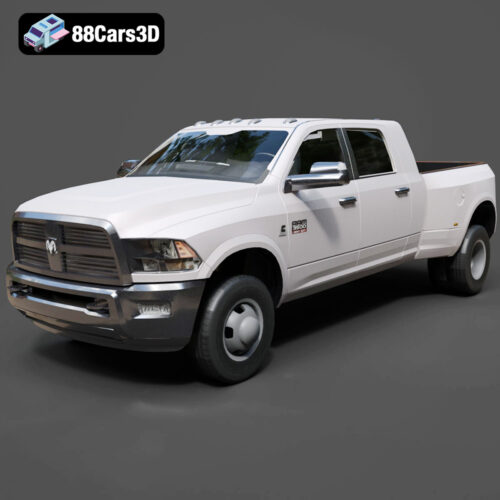 Dodge Ram 3500 Heavy Duty Crew Cab 3D Model