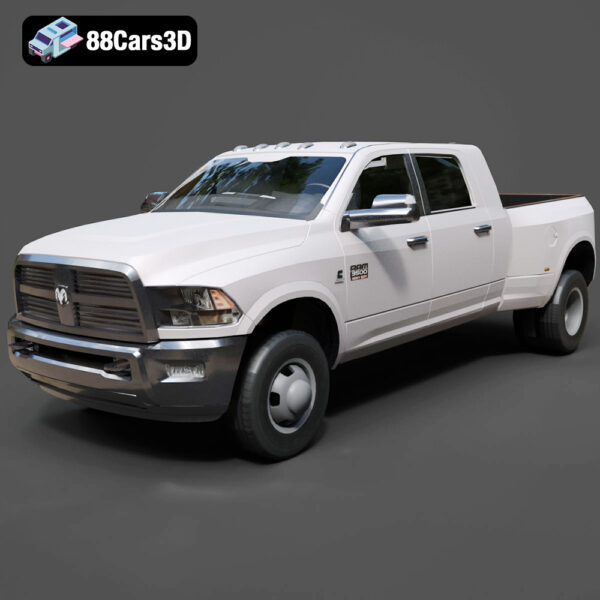 Dodge Ram 3500 Heavy Duty Crew Cab 3D Model