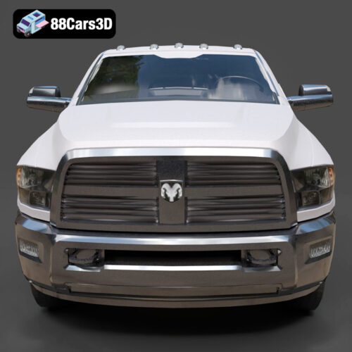 Dodge Ram 3500 Heavy Duty Crew Cab 3D Model
