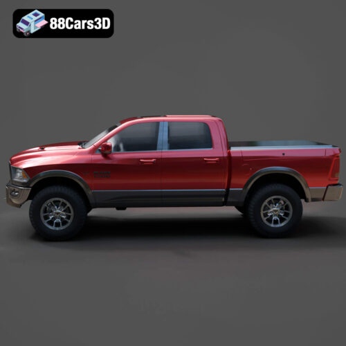 Dodge Ram 1500 Rebel 2015 3D Model