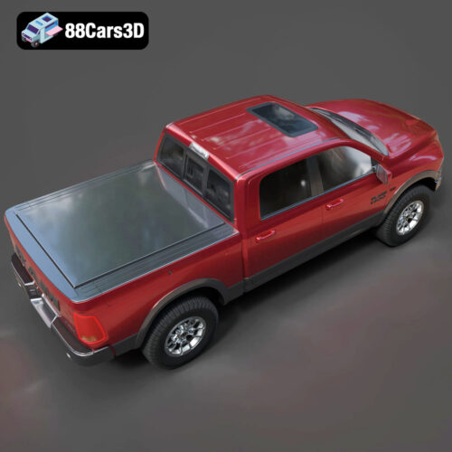 Dodge Ram 1500 Rebel 2015 3D Model