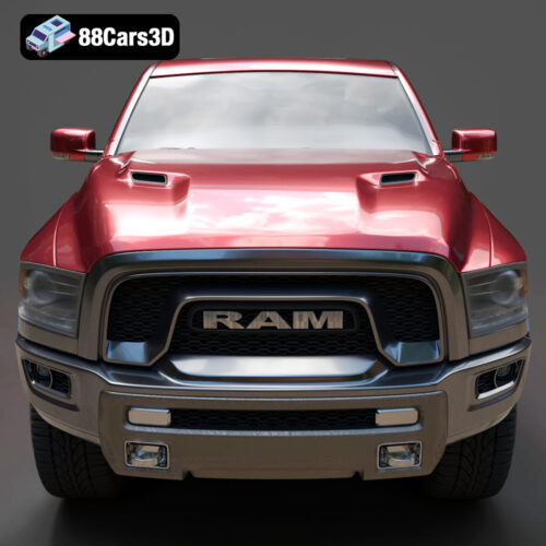 Dodge Ram 1500 Rebel 2015 3D Model