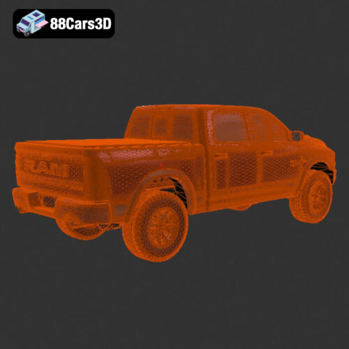 Dodge Ram 1500 Rebel 2015 3D Model