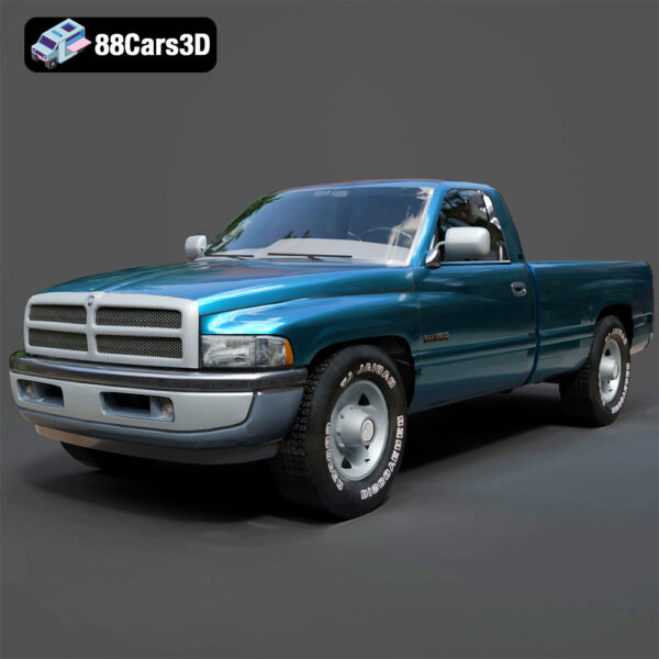 Dodge Ram 2500 1994 3D Model
