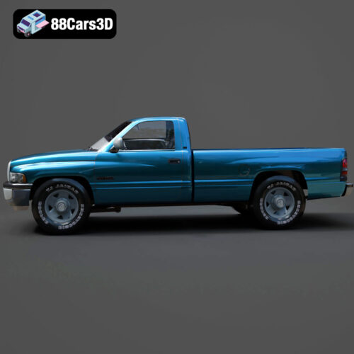 Dodge Ram 2500 1994 3D Model