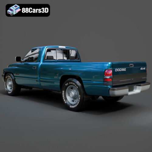 Dodge Ram 2500 1994 3D Model