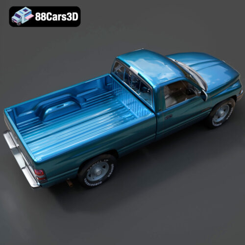 Dodge Ram 2500 1994 3D Model