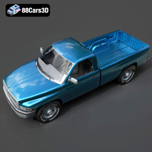 Dodge Ram 2500 1994 3D Model