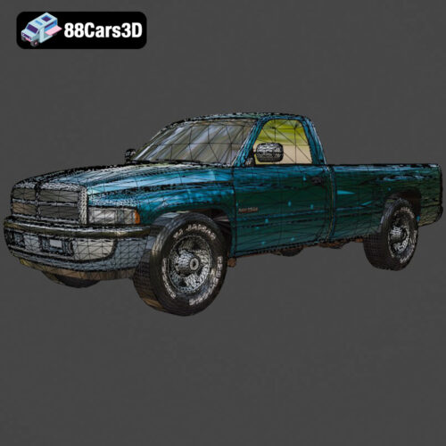 Dodge Ram 2500 1994 3D Model