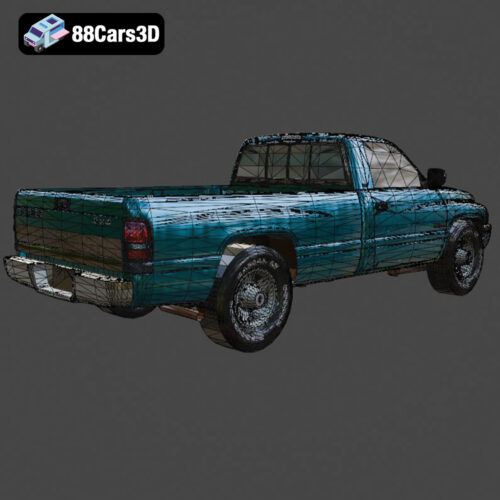 Dodge Ram 2500 1994 3D Model