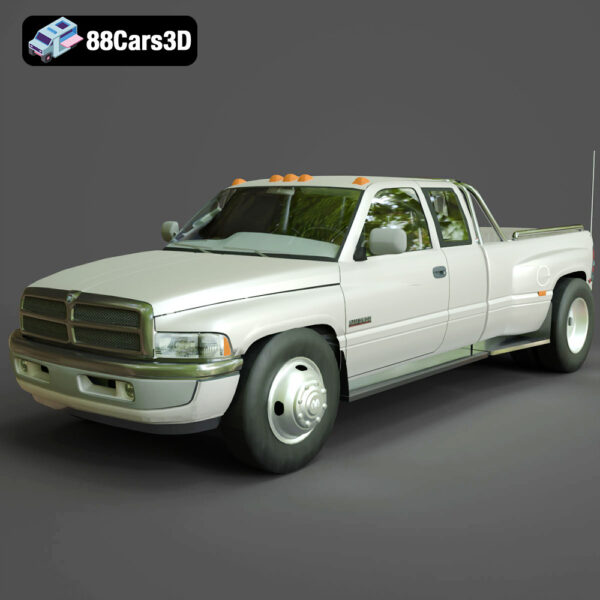 Dodge Ram 3500 1994 3D Model