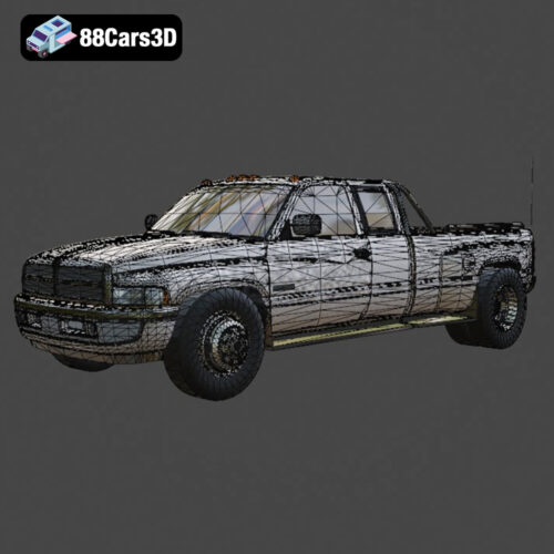 Dodge Ram 3500 1994 3D Model