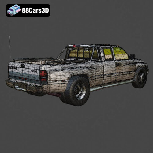 Dodge Ram 3500 1994 3D Model