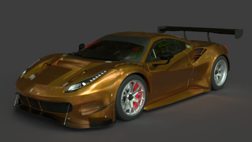 Ferrari 488 GT3 Evo 3D Model Ferrari-488-GT3-Evo-3D-Model