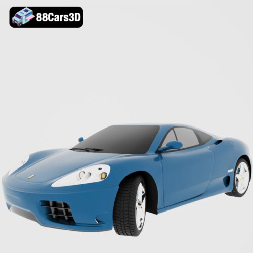 Ferrari_360_Modena 3d Model