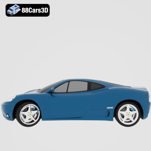 Ferrari_360_Modena 3d Model
