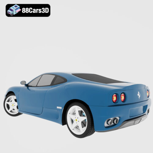 Ferrari_360_Modena 3d Model