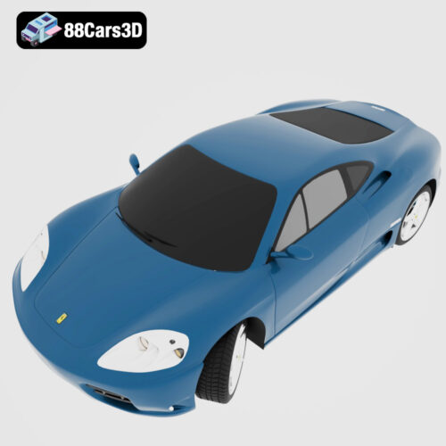 Ferrari_360_Modena 3d Model