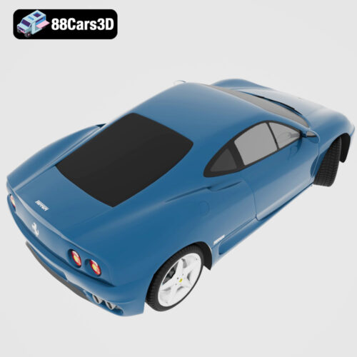 Ferrari_360_Modena 3d Model