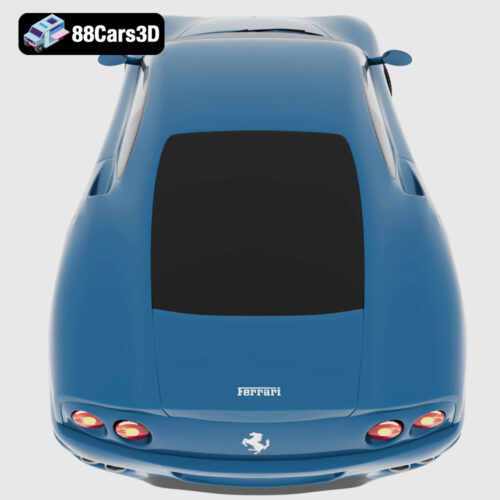 Ferrari_360_Modena 3d Model