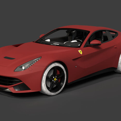 Ferrari_F12_Berlinetta Models Cars 3D Model