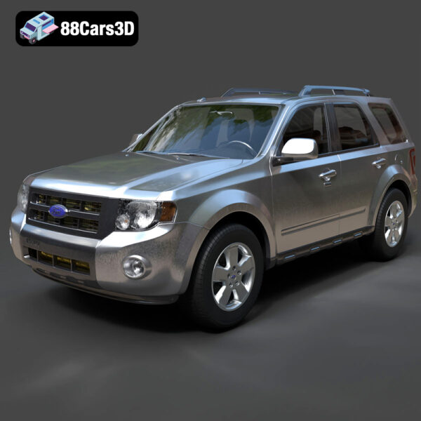 Ford Escape 2012 3D ModelFord Escape 2012 3D Model