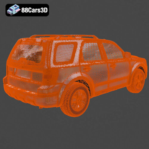 Ford Escape 2012 3D Model