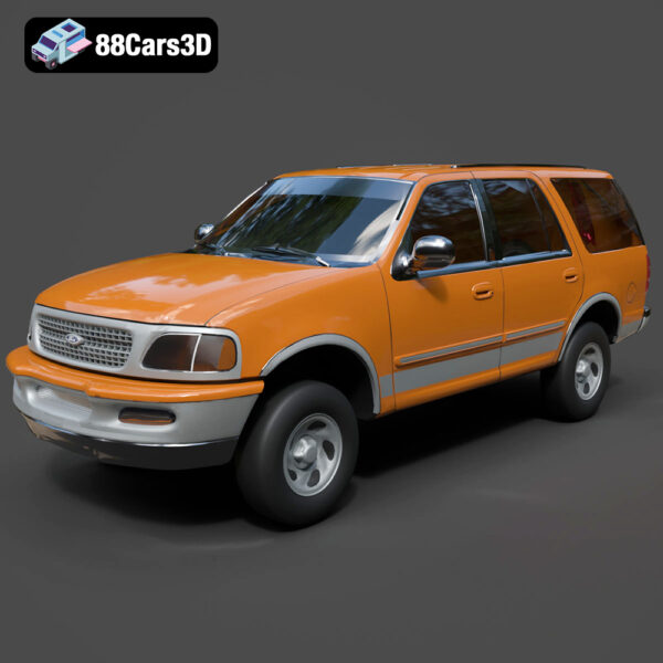 Ford Expedition XLT 1997 3D Model