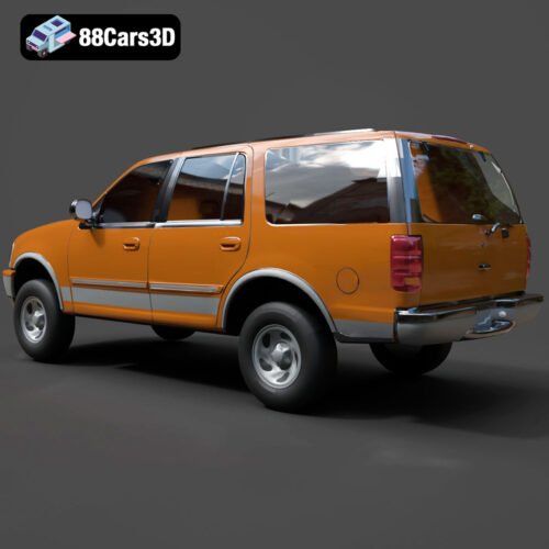 Ford Expedition XLT 1997 3D Model