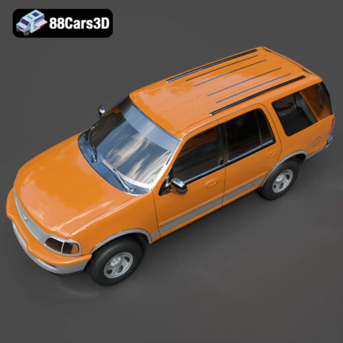 Ford Expedition XLT 1997 3D Model