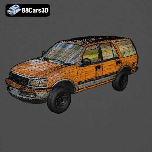 Ford Expedition XLT 1997 3D Model