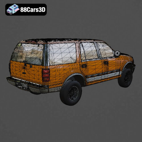 Ford Expedition XLT 1997 3D Model