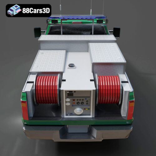 Ford F 250 US Forest Service 3D Model