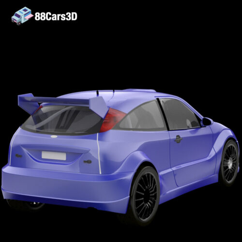 Ford Focus RS WRC Edition 3D Model