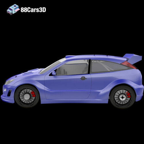 Ford Focus RS WRC Edition 3D Model