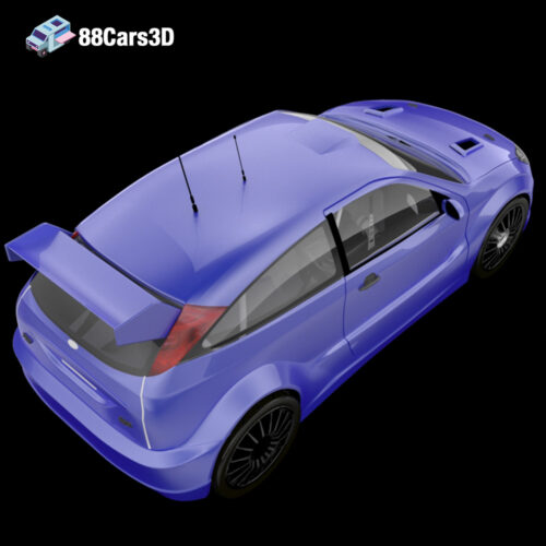 Ford Focus RS WRC Edition 3D Model