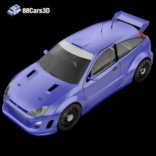 Ford Focus RS WRC Edition 3D Model