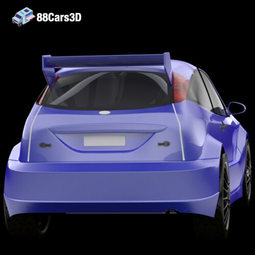 Ford Focus RS WRC Edition 3D Model