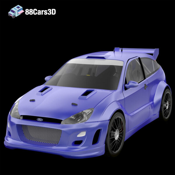 Ford Focus RS WRC Edition 3D Model