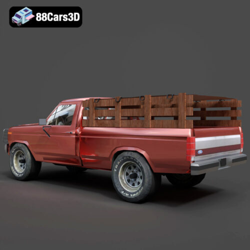 Ford F 100 Pickup 1978 3D Model