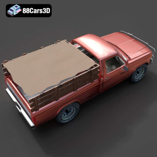 Ford F 100 Pickup 1978 3D Model