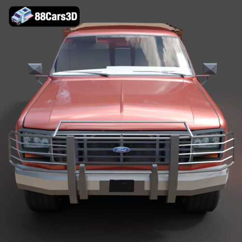 Ford F 100 Pickup 1978 3D Model